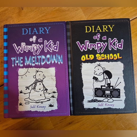 Amulet Other - Diary of a Wimpy Kid Book Set Of 2 Hardcover